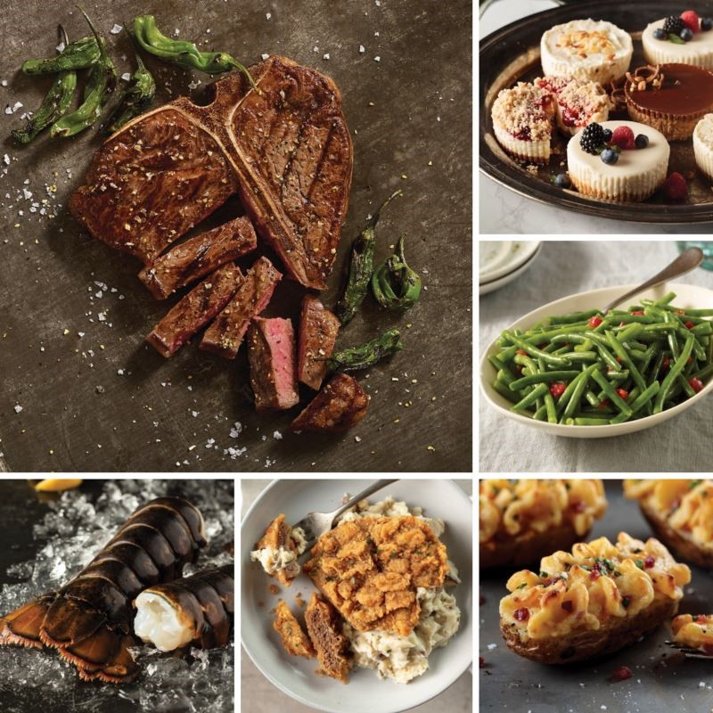 T-Bone Surf & Turf Dinner