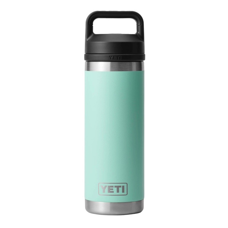 YETI Rambler 18 oz. Bottle with Chug Cap - SEAFOAM GREEN YETI Rambler 18 oz. Bottle with Chug Cap - SEAFOAM GREEN