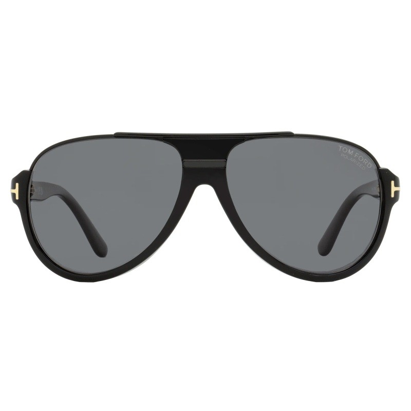 Dimitry Polarized Smoke Pilot Men's Sunglasses