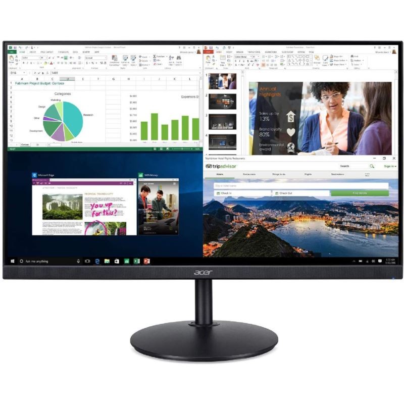 23.8 Inch - LED Monitor - Black