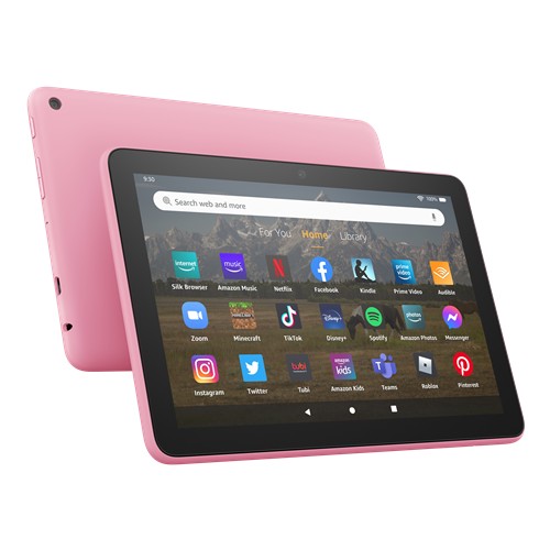 Amazon Fire HD 8 Tablet - 64GB Rose, with Special Offers (12th Generation)