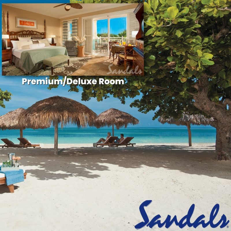 Choice of 11 Resorts in the Caribbean 7 Night Stay Premium/Deluxe Room"