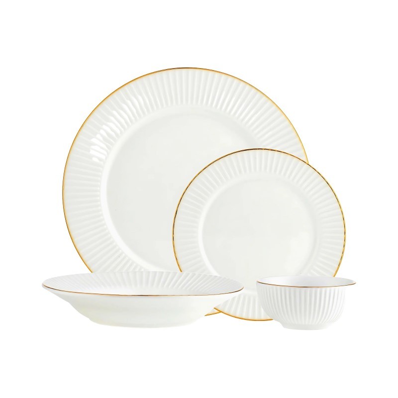 Inventure Gold 16Pc Dinnerware Set