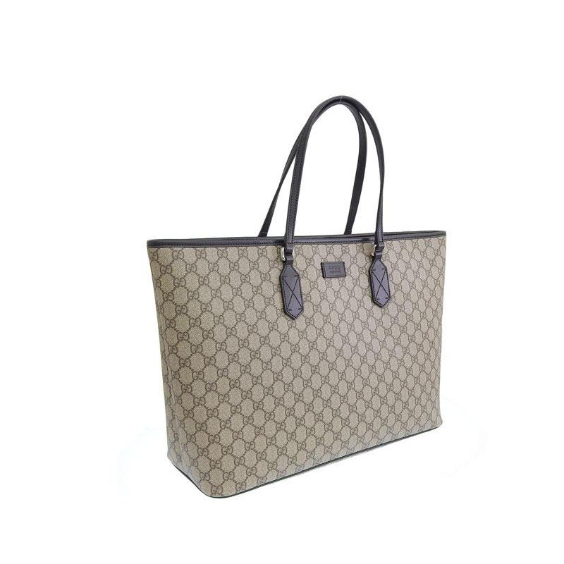 Tote Bag Outlet GG Supreme Canvas - Beige