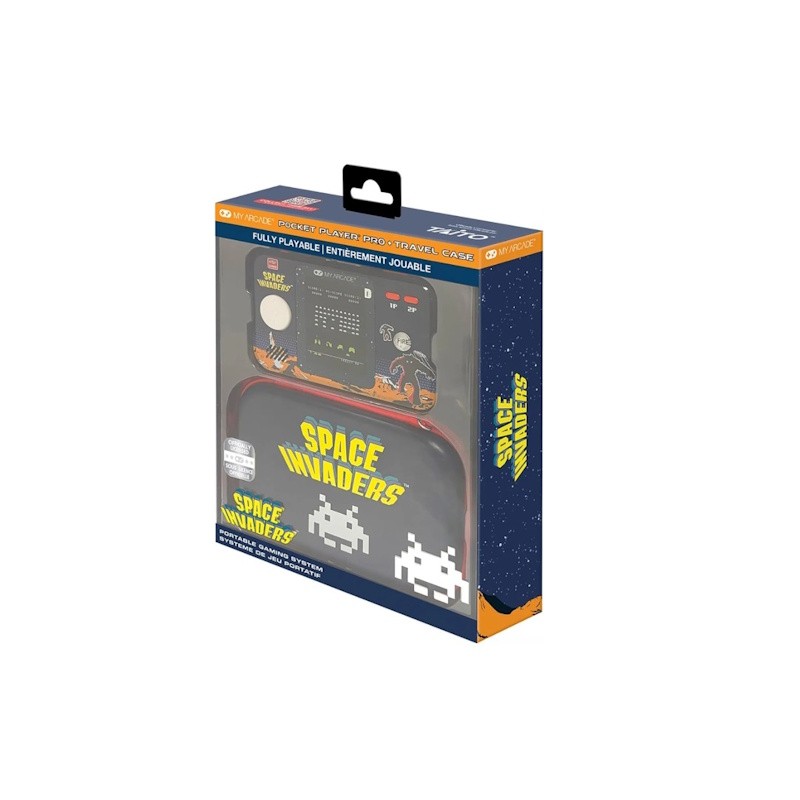 Space Invaders Pocket Player Pro with Case Space Invaders Pocket Player Pro with Case