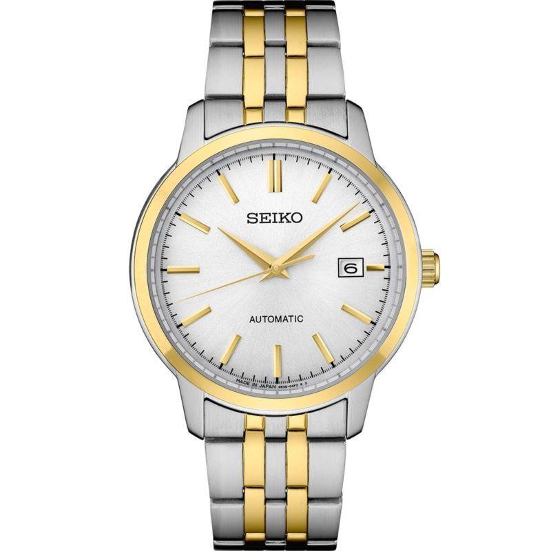 Mens Essentials Two-Tone Watch - (White Dial)