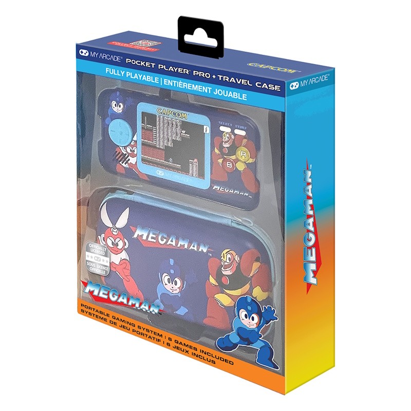 Mega Man Pocket Player Pro with Case Mega Man Pocket Player Pro with Case