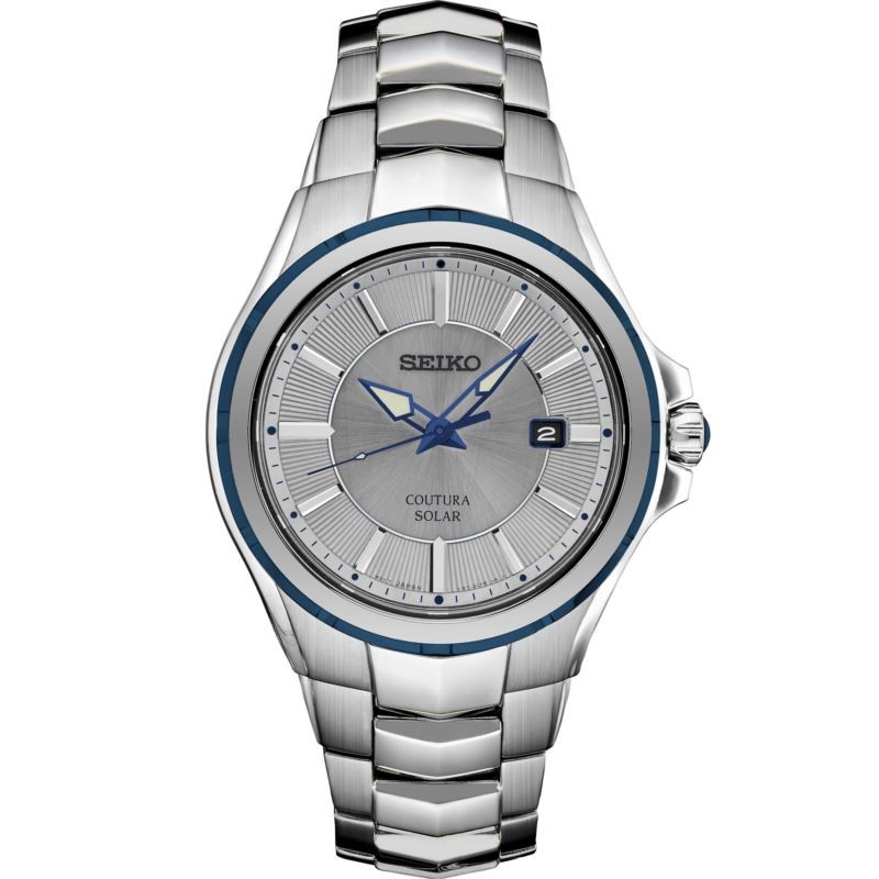 Mens Coutura Stainless Steel Watch - (Silver Dial)