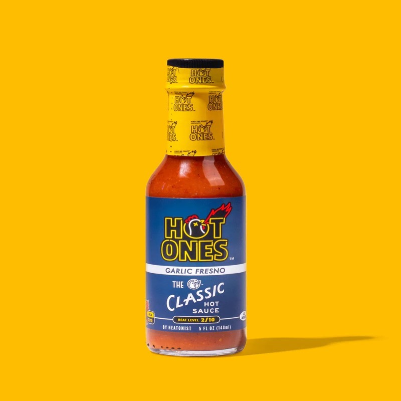 The Classic Garlic Fresno Edition Hot Sauce - Heat Level 5/10 The Classic Garlic Fresno Edition Hot Sauce - Heat Level 5/10