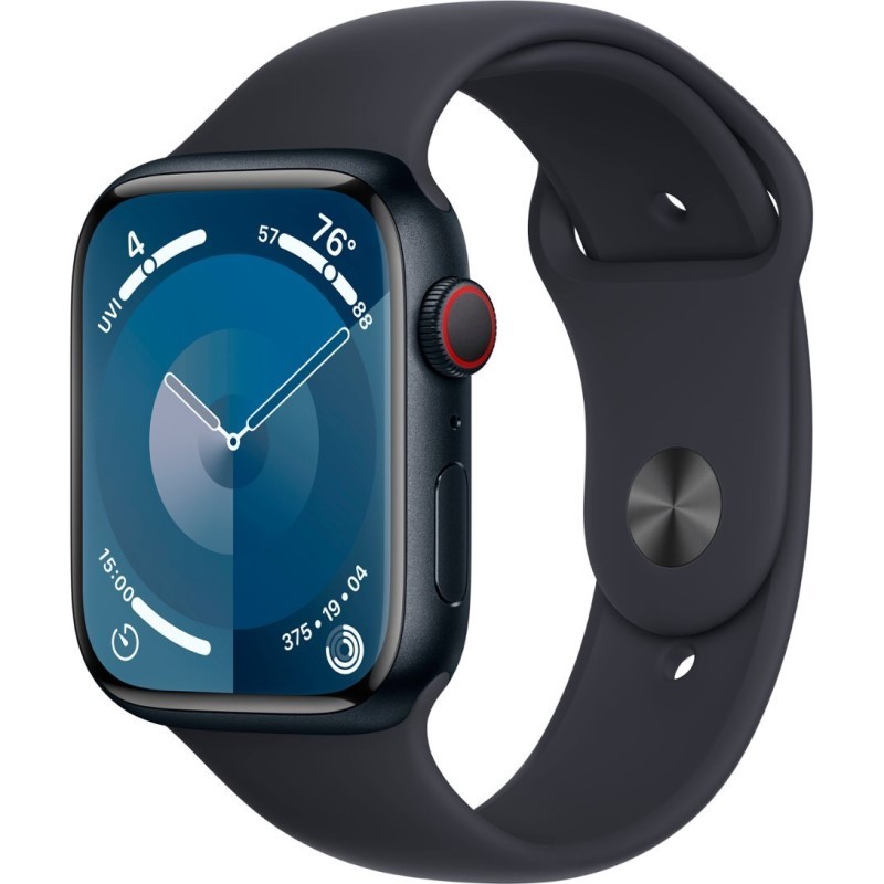 Watch S9 GPS and Cell 45mm Sport Band - (Midnight)