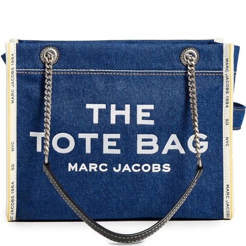 The Medium Bag Dark Wash