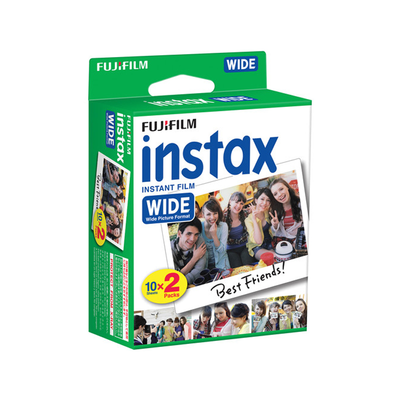 Instax Wide Film Twin Pack - (20 Exposures)