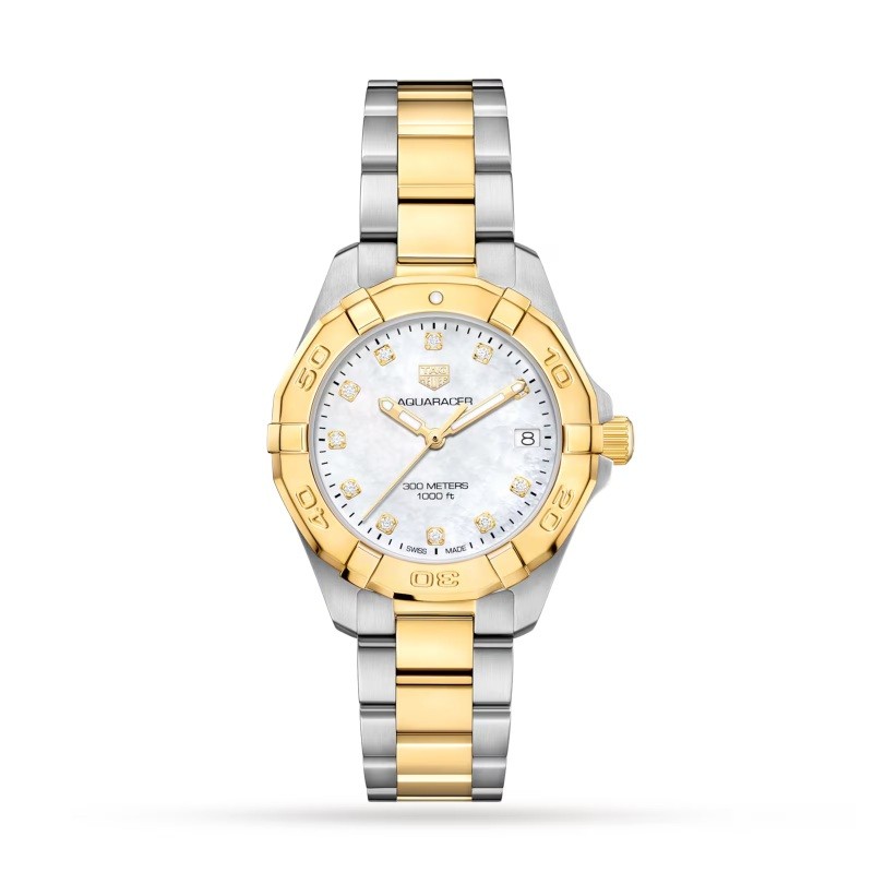 Ladies Tag Heuer Aquaracer Two-Tone Ladies Tag Heuer Aquaracer Two-Tone