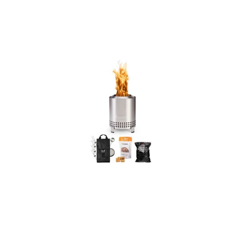 Mesa Tabletop Fire Pit Roasty Bundle SS Mesa Tabletop Fire Pit Roasty Bundle SS