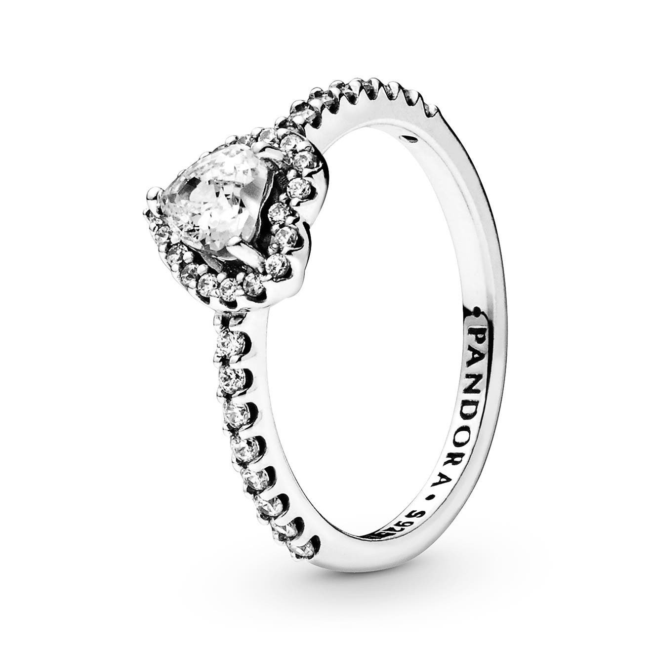 Elevated Heart Ring Size 7