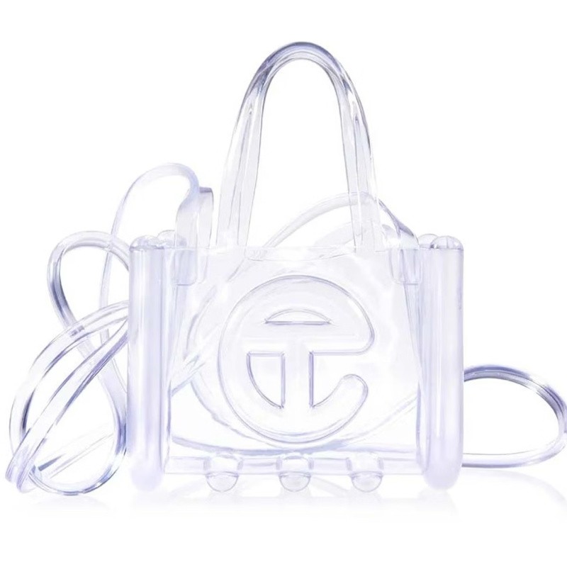 Melissa x Telfar Small Jelly Shopper II Clear