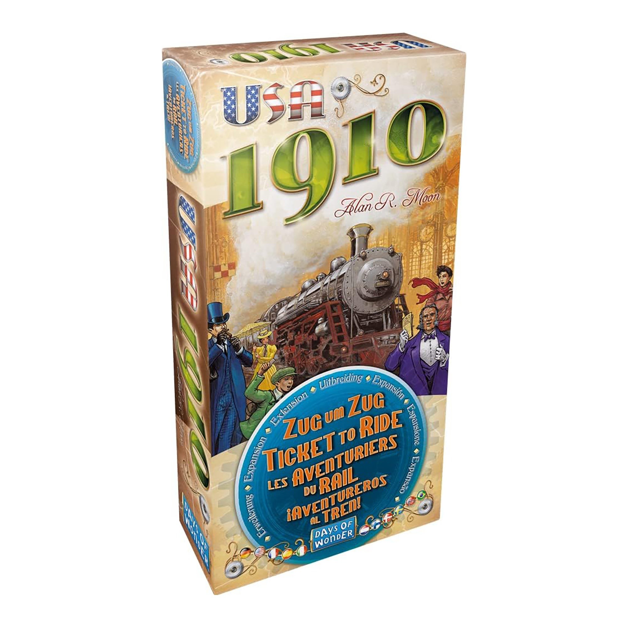 Ticket to Ride: USA 1910 Expansion Ages 8+ Years