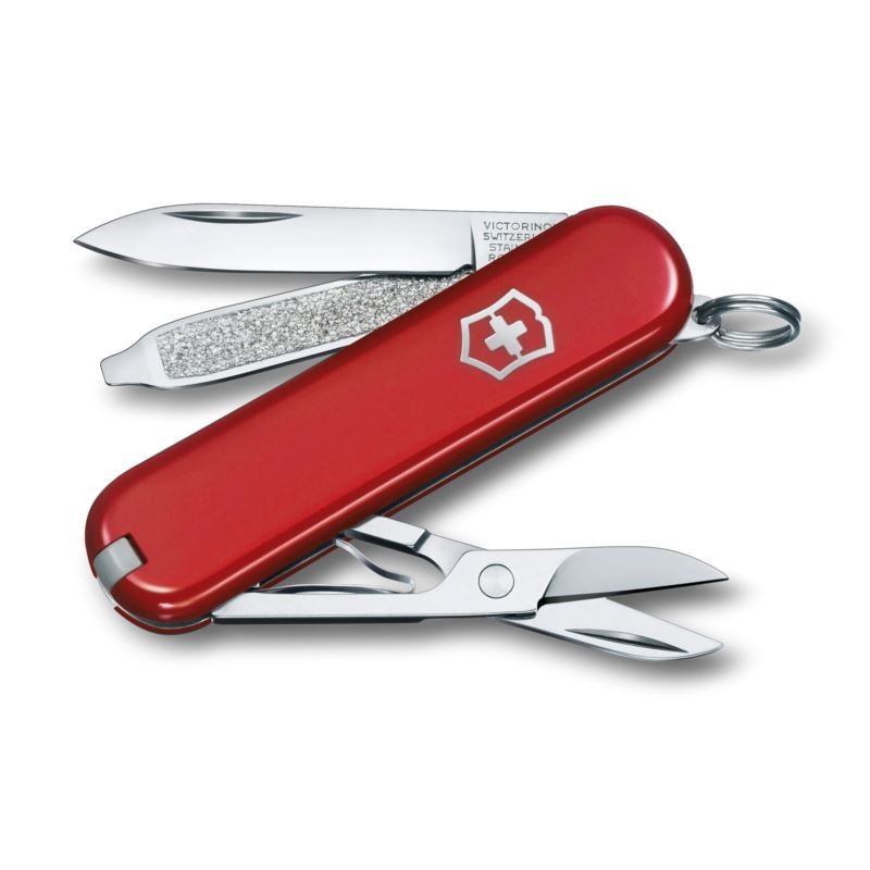 Classic SD Pocket Knife Style Icon Red