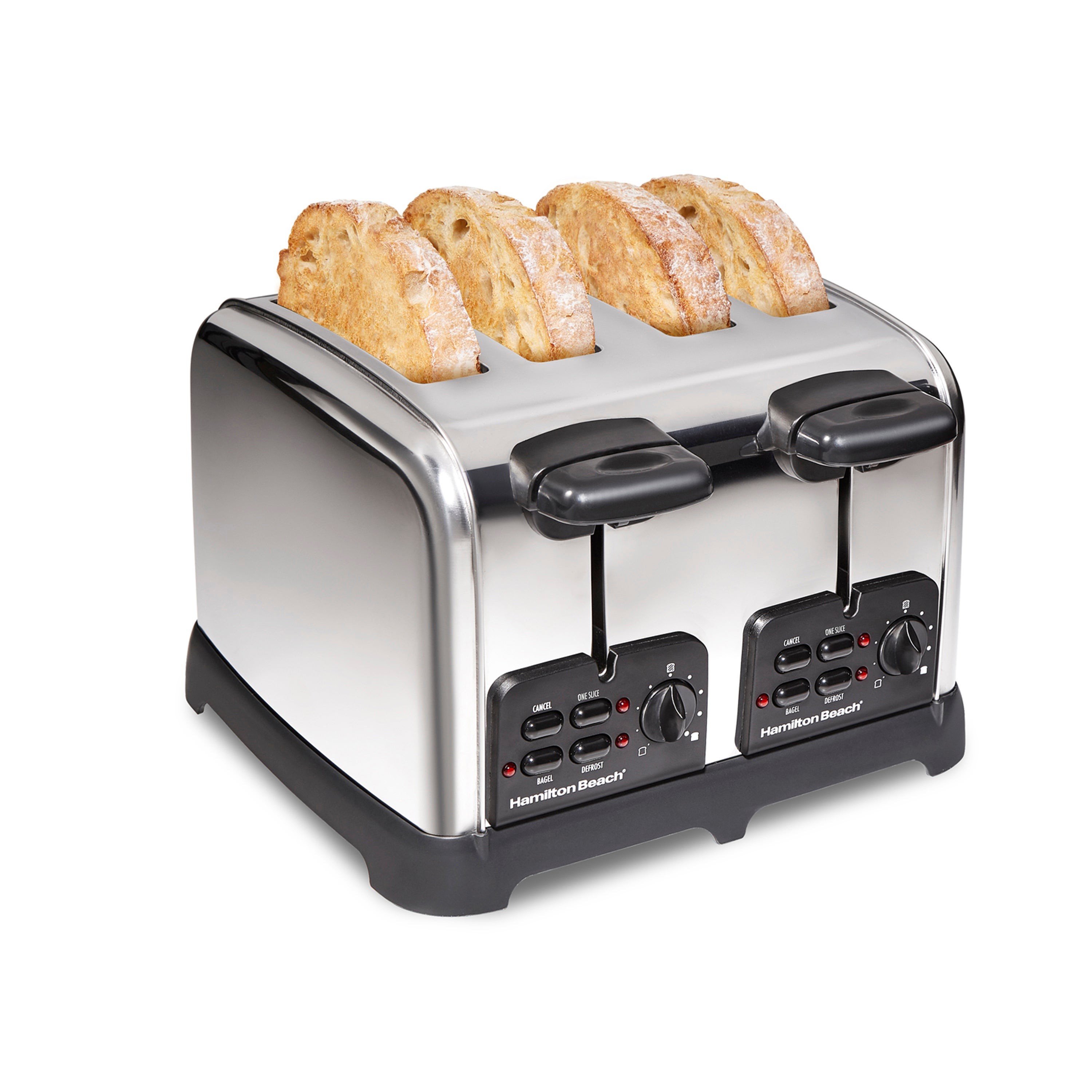 Classic 4 Slice Toaster w/ Sure-Toast Stainless Steel