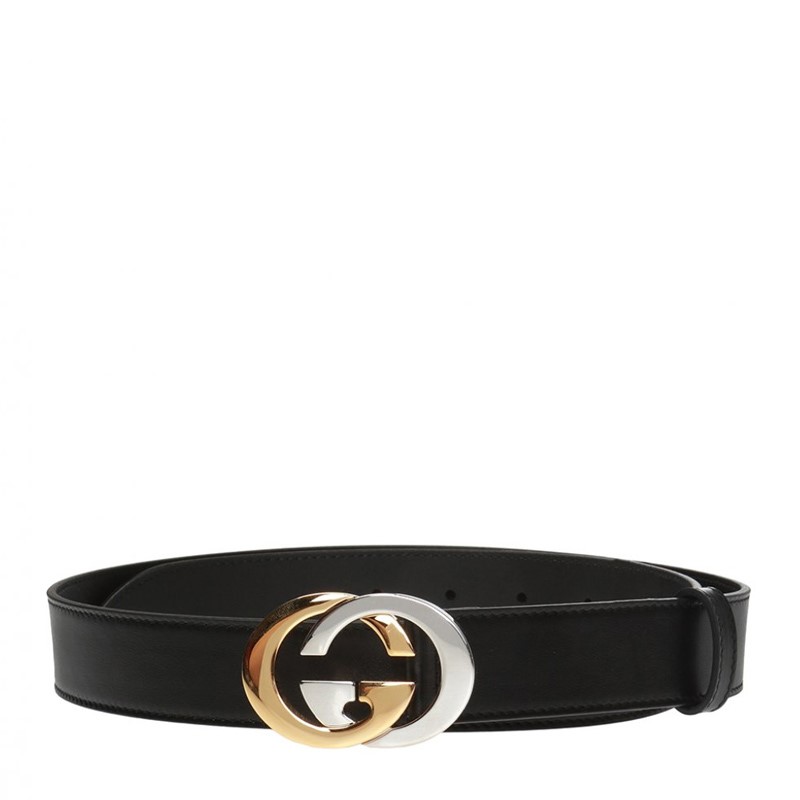 Interlocking G Belt - (Size 32) - (Black) Interlocking G Belt - (Size 32) - (Black)