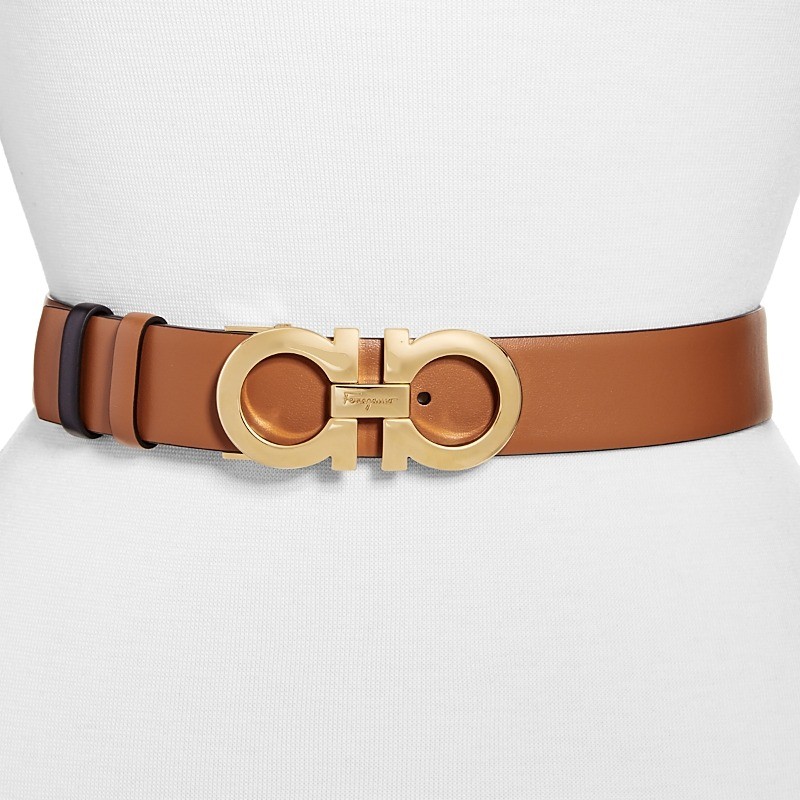 Reversible and adjustable Gancini belt Reversible and adjustable Gancini belt