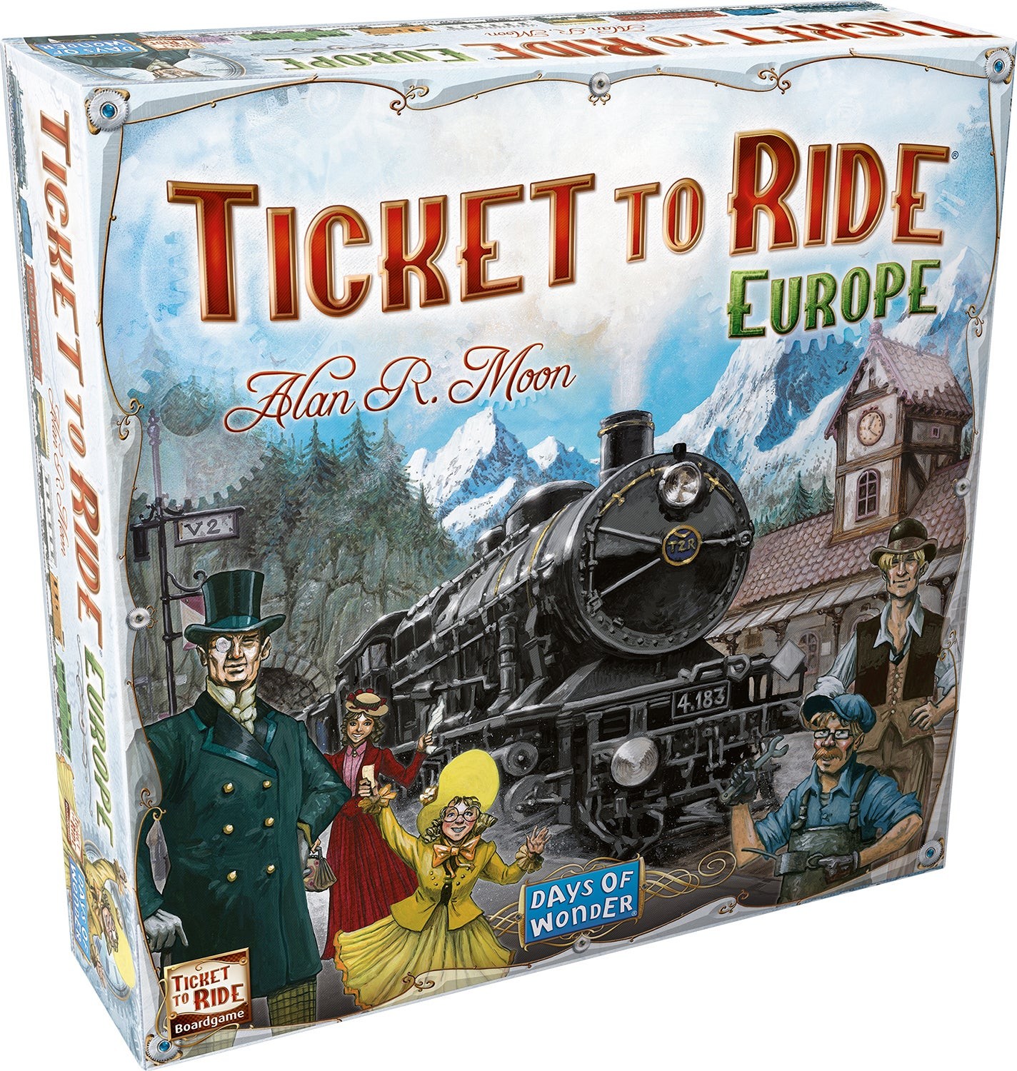 Ticket to Ride Europe Board Game Ages 8+ Years