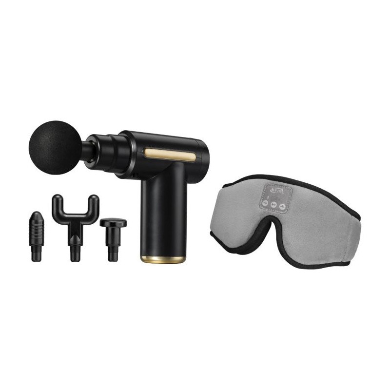 Massage Gun and Eye Mask Bundle