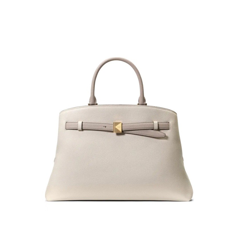 Large Satchel Bag- Cashew Milk