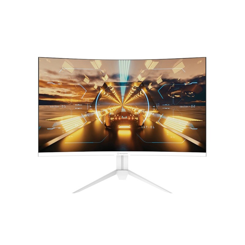 32 Inch FHD Curved Gaming Monitor - (White) 32 Inch FHD Curved Gaming Monitor - (White)