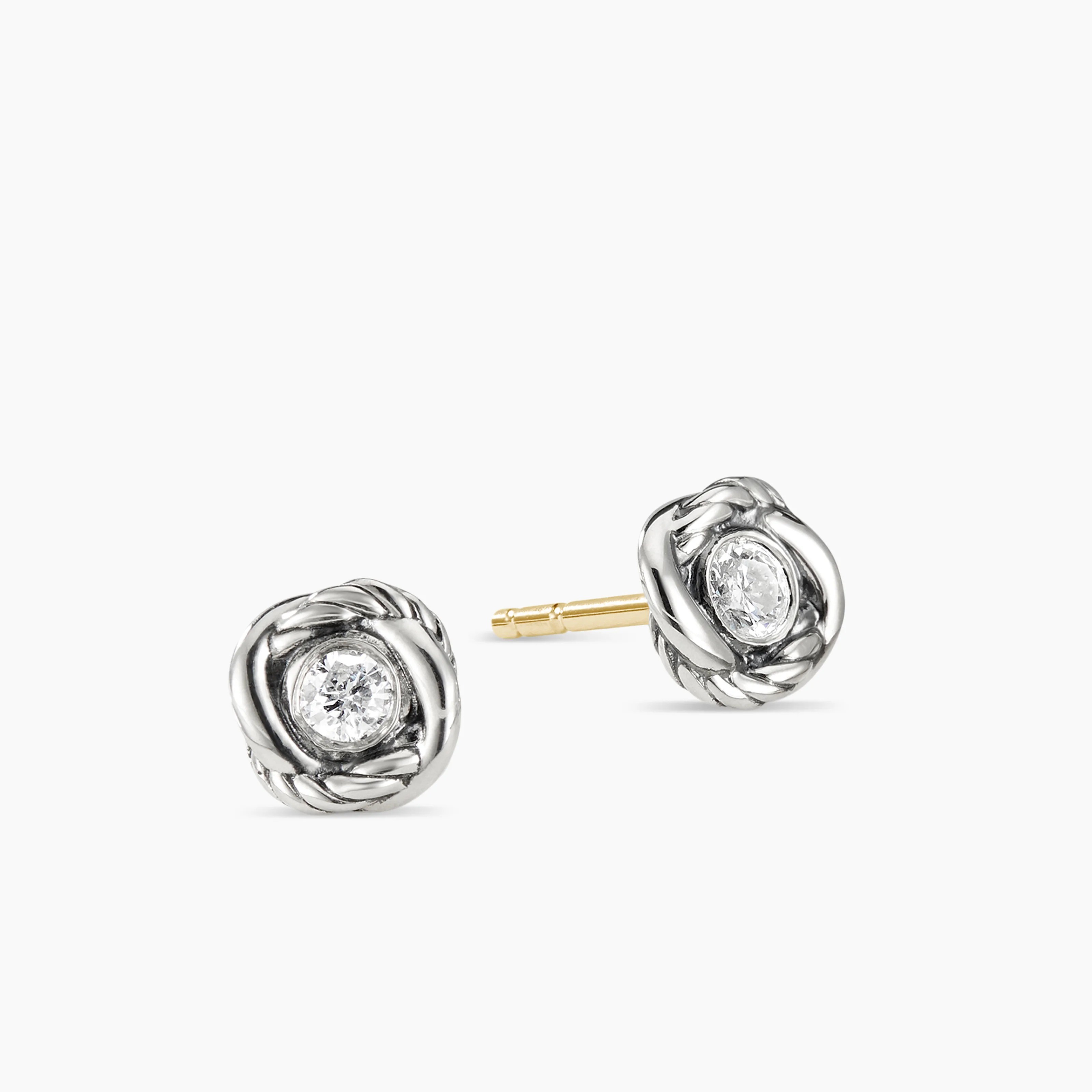 Ladies Infinity Stud Earrings