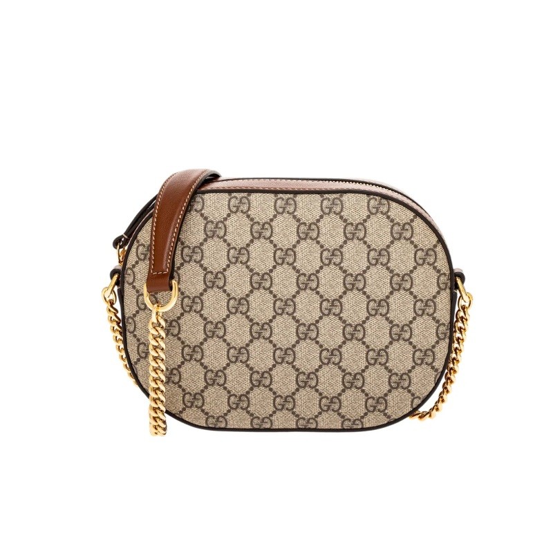 GG Supreme Chain Bag - Beige GG Supreme Chain Bag - Beige