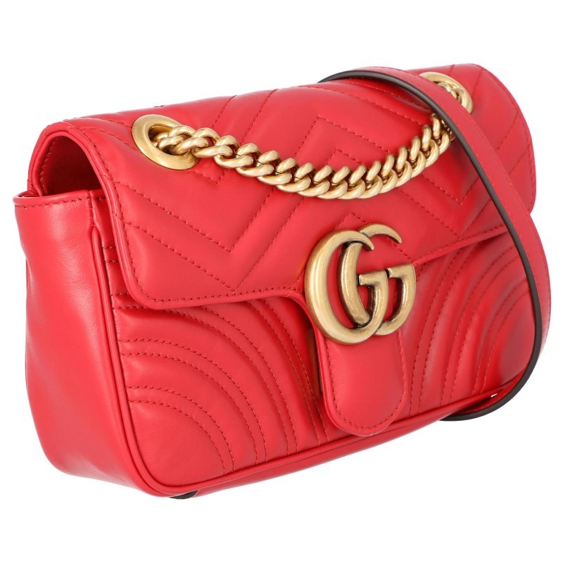 Marmont Matelasse Mini -Red